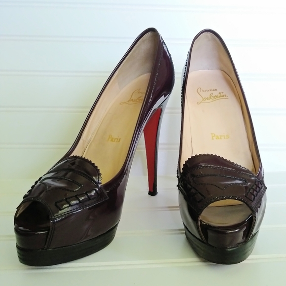 Authentic Christian Louboutin platform heels - Picture 2 of 10